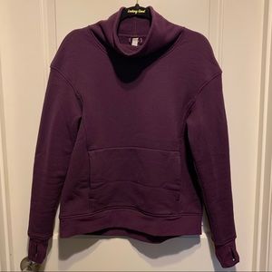 LuluLemon cowl neck cozy fleece sweatshirt